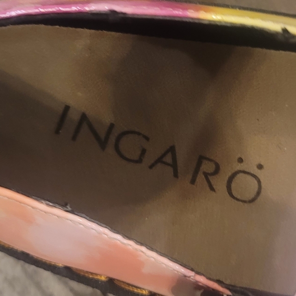 NWB! Ingaro Slip Resistant Tye Dye Mary Jane Nursing Shoes 7.5 - Picture 2 of 7